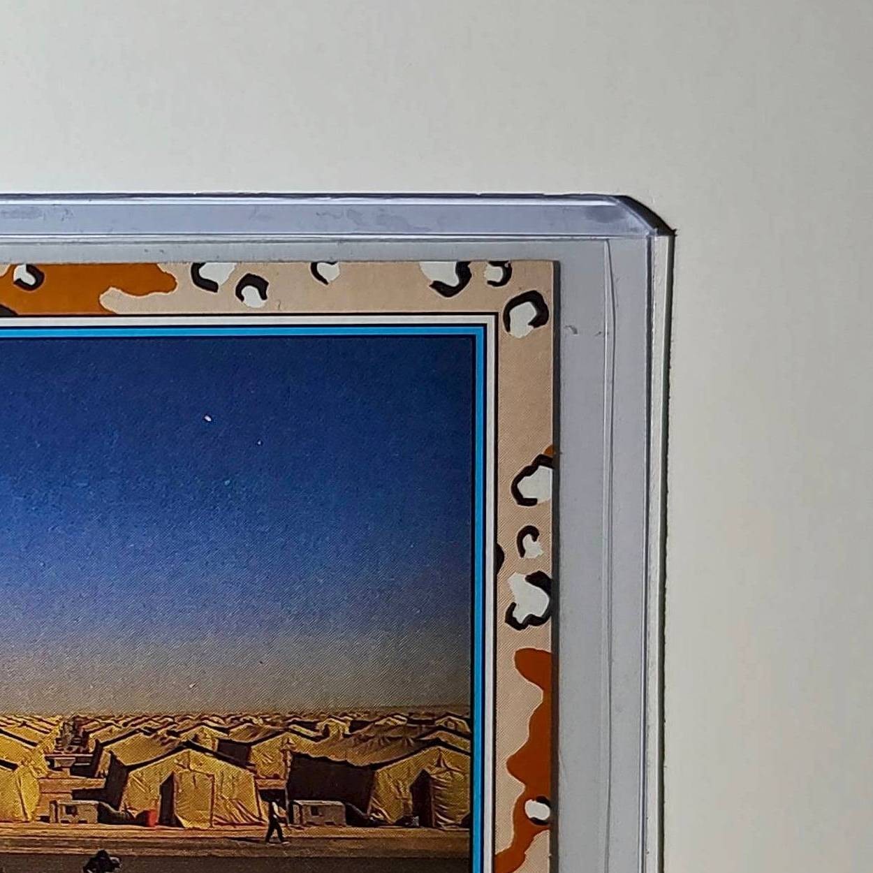 Tent City 1991 Topps Desert Storm #175 Card