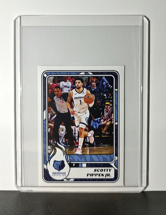 Scotty Pippen Jr. 2024-25 Panini NBA #377 Sticker Card Memphis Grizzlies