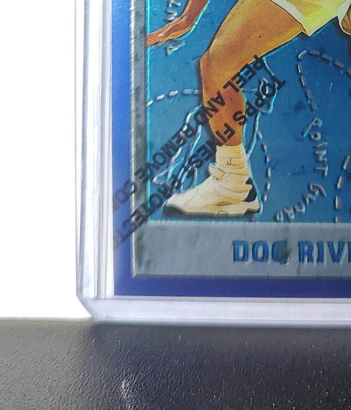 Doc Rivers 1995-96 Topps Finest NBA #212 Card San Antonio Spurs