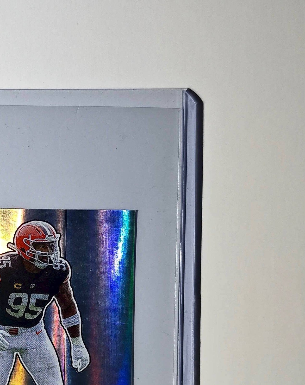 Myles Garrett 2025 Panini NFL #139 Foil Sticker Cleveland Browns