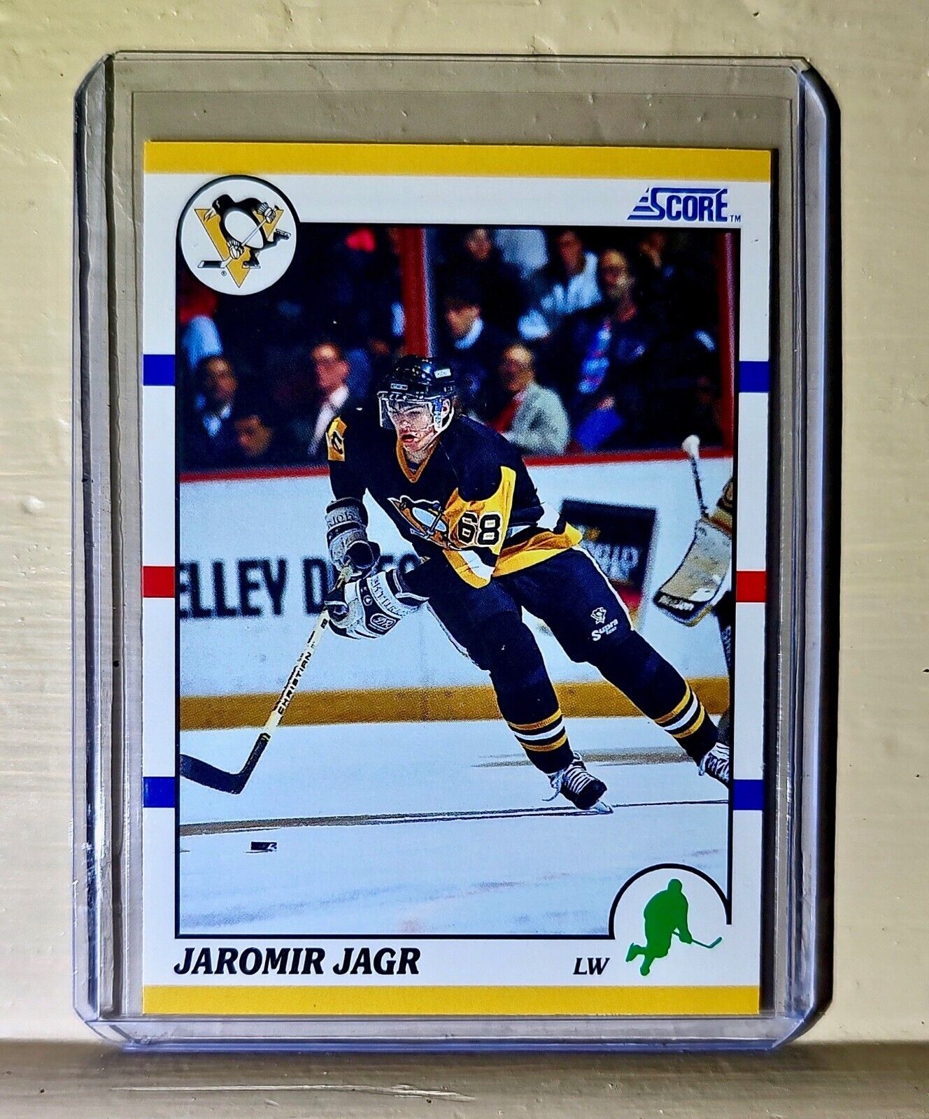 Jaromir Jagr 1990 Score #70T Hockey Card Pittsburgh Penguins