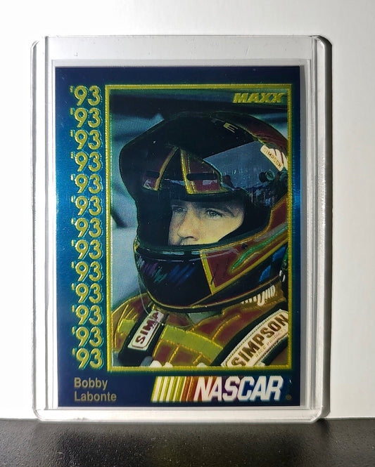 Bobby Labonte 1993 Maxx Premier Plus Racing #22 NASCAR Card Bill Davis Racing