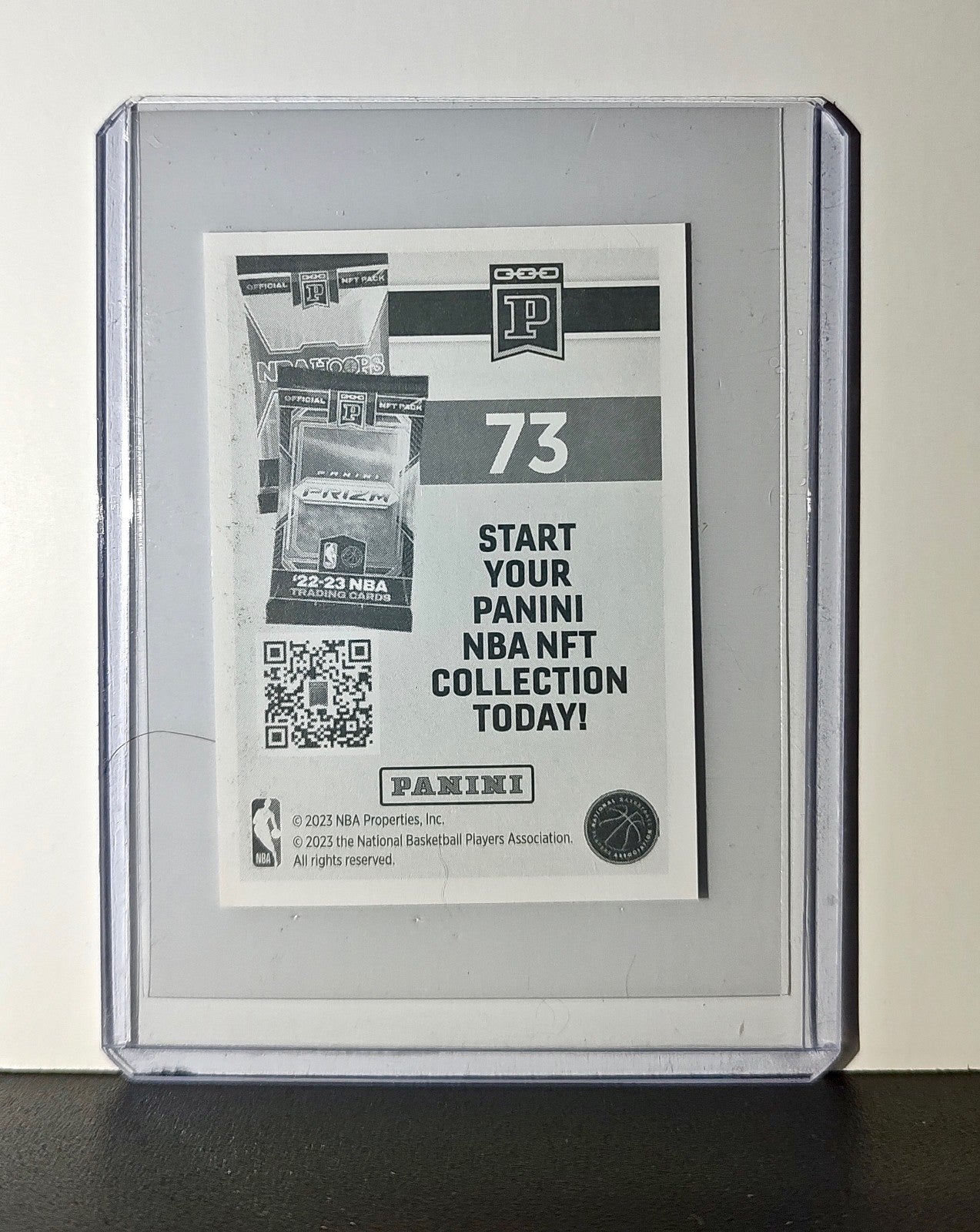 Jonas Valanciunas 2023-24 Panini NBA #73 Global Icons Sticker Pelicans