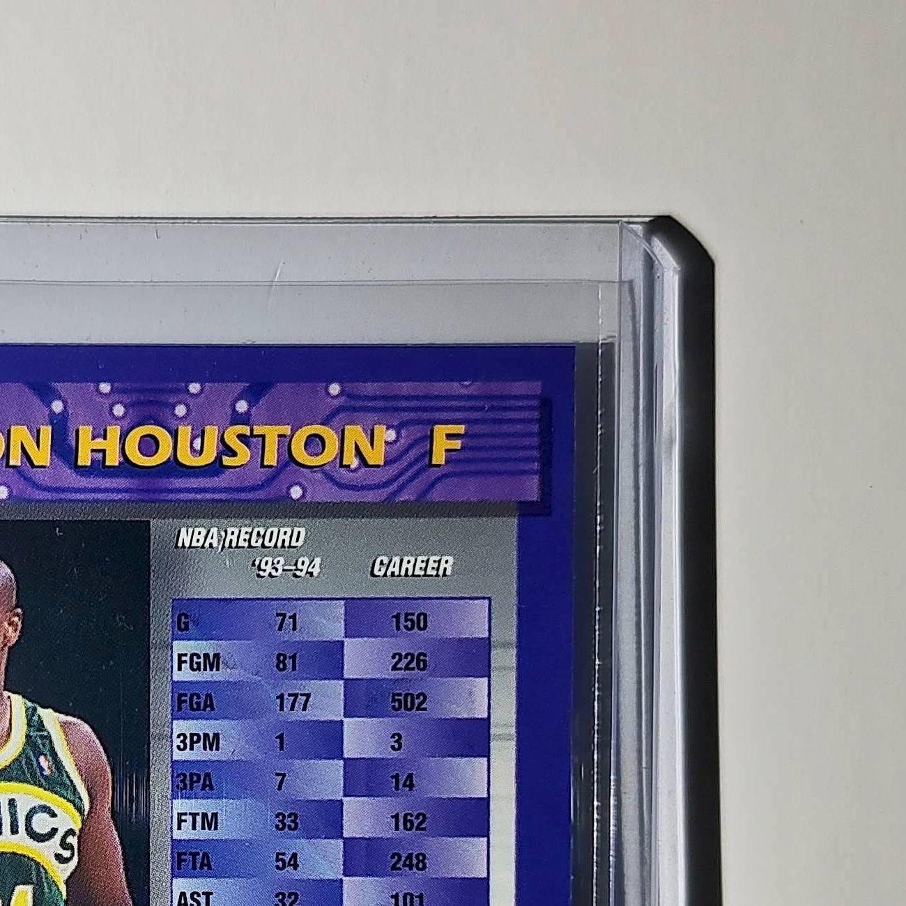 Byron Houston 1994-95 Topps Finest #177 Basketball Card