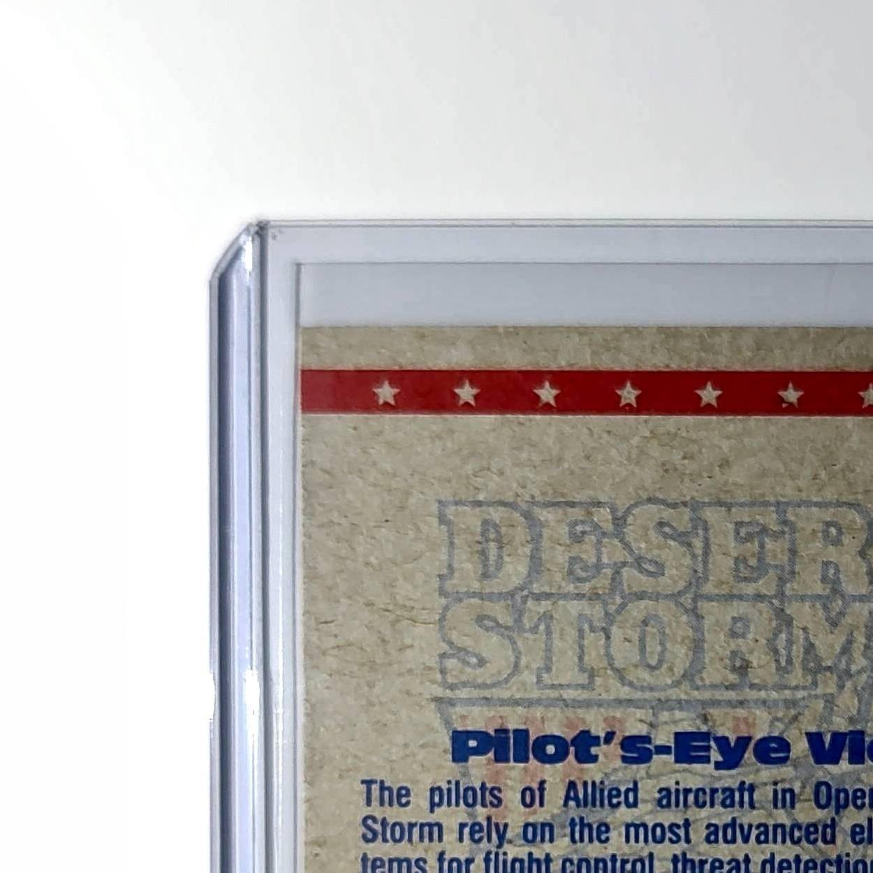 Pilot’s-Eye View 1991 Topps Desert Storm #24 Card