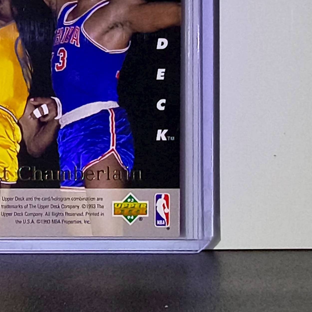 Michael Jordan Wilt Chamberlain 1993-94 Upper Deck Seven Straight #SP3 Bulls