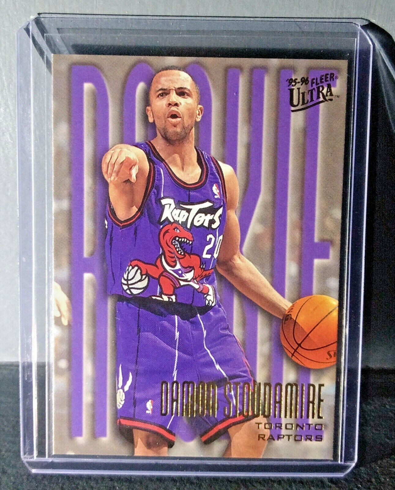 1995-96 Damon Stoudamire #290 Fleer Ultra Rookie Basketball Card