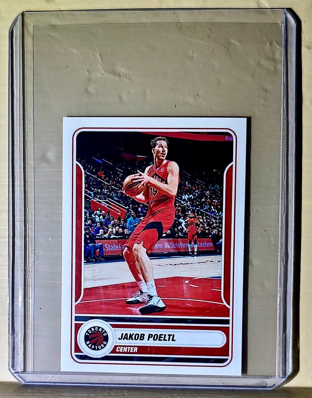 2023-24 Jakob Poeltl Panini NBA Basketball #278 Sticker Toronto Raptors