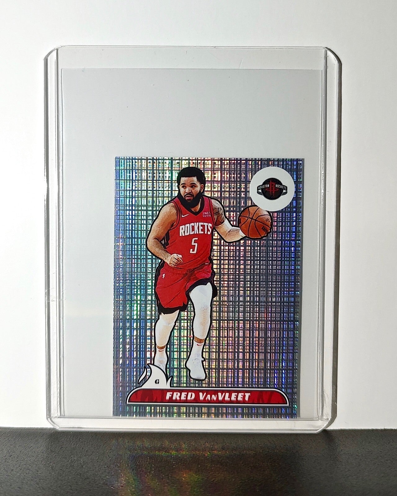 Fred VanVleet 2024-25 Panini NBA #344 Foil Sticker Card Houston Rockets