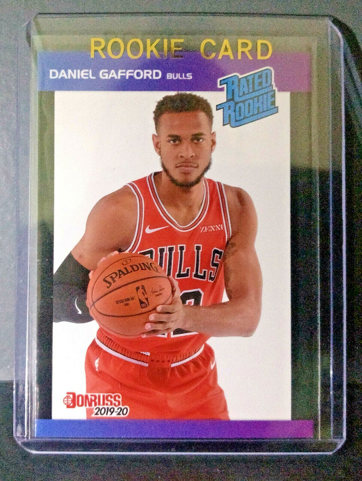 Daniel Gafford 2019-20 Panini NBA #45 Rated Rookie Retro Card 1/3431