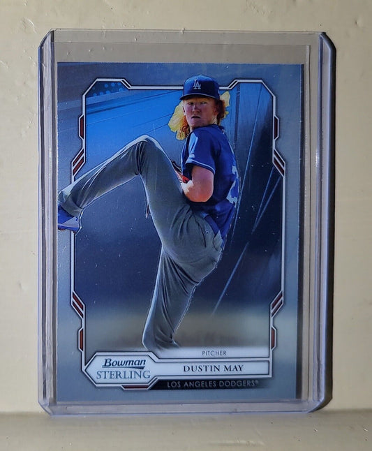 Dustin May 2019 Topps Bowman Sterling MLB #44 Baseball Card Los Angeles Dodgers