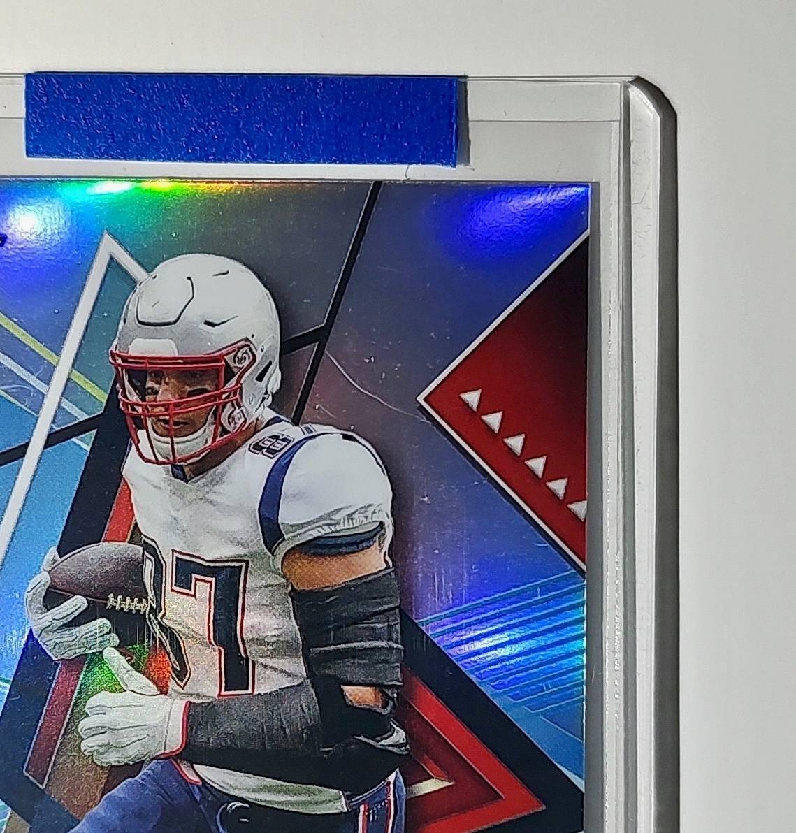 Rob Gronkowski 2023 Topps Finest NFL #213 Refractor Card New England Patriots
