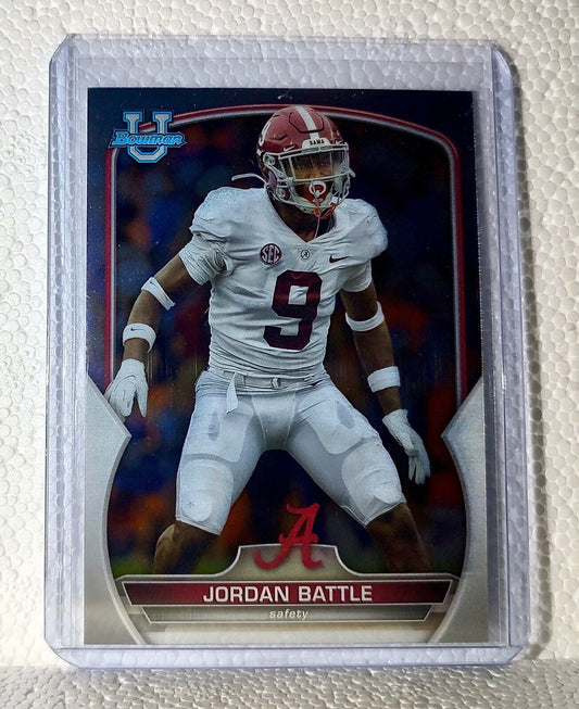 Jordan Battle 2022 Topps Bowman U Football #27 Card Alabama