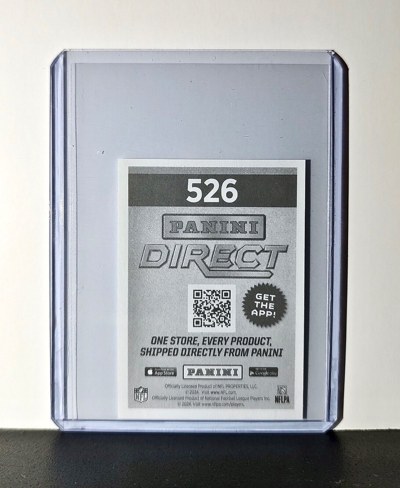 Brandon Aiyuk 2024 Panini NFL Sticker #526 San Francisco 49ers