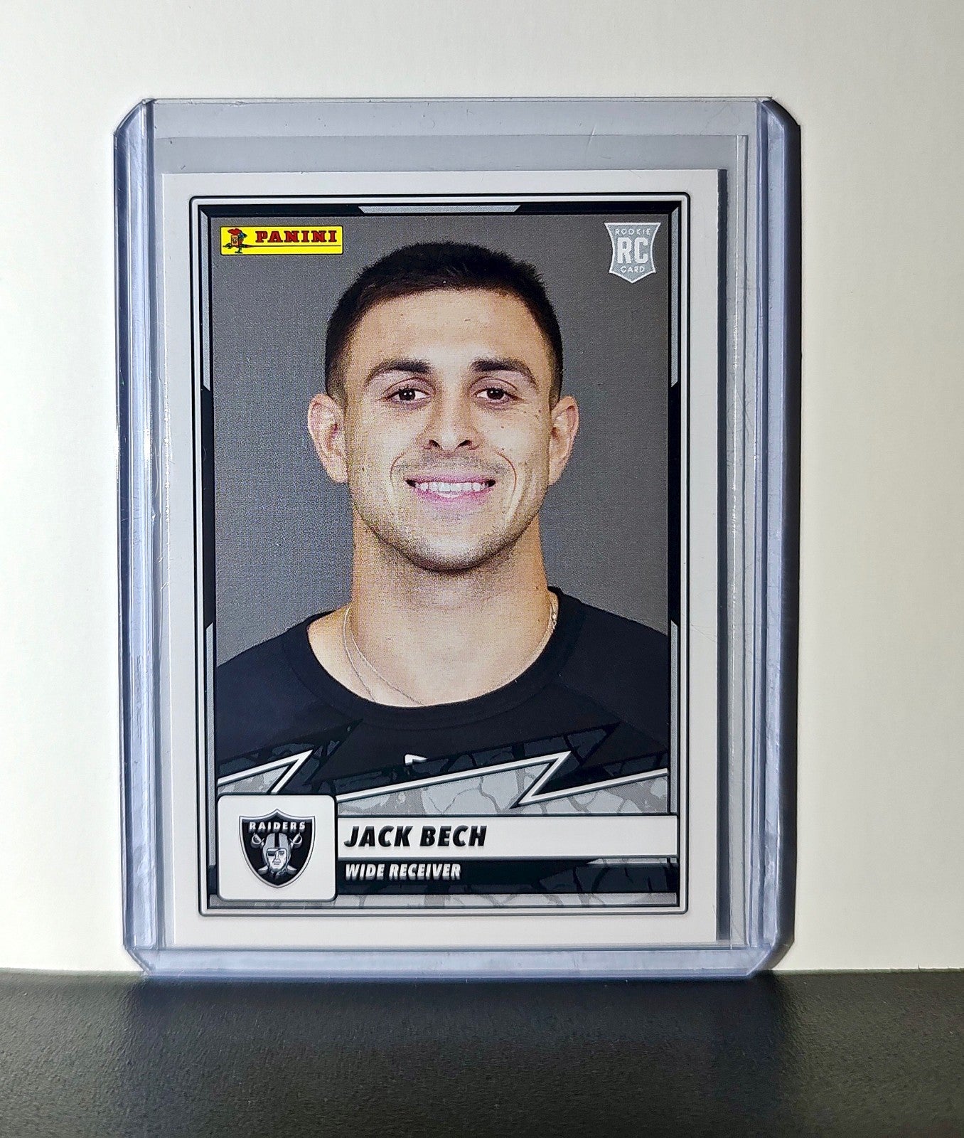 Jack Bech Rookie 2025 Panini NFL #88 Sticker Card Las Vegas Raiders