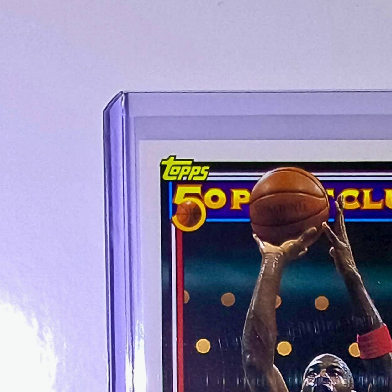 Michael Jordan 1992-93 Topps 50 Point Club #205 Basketball Card Chicago Bulls