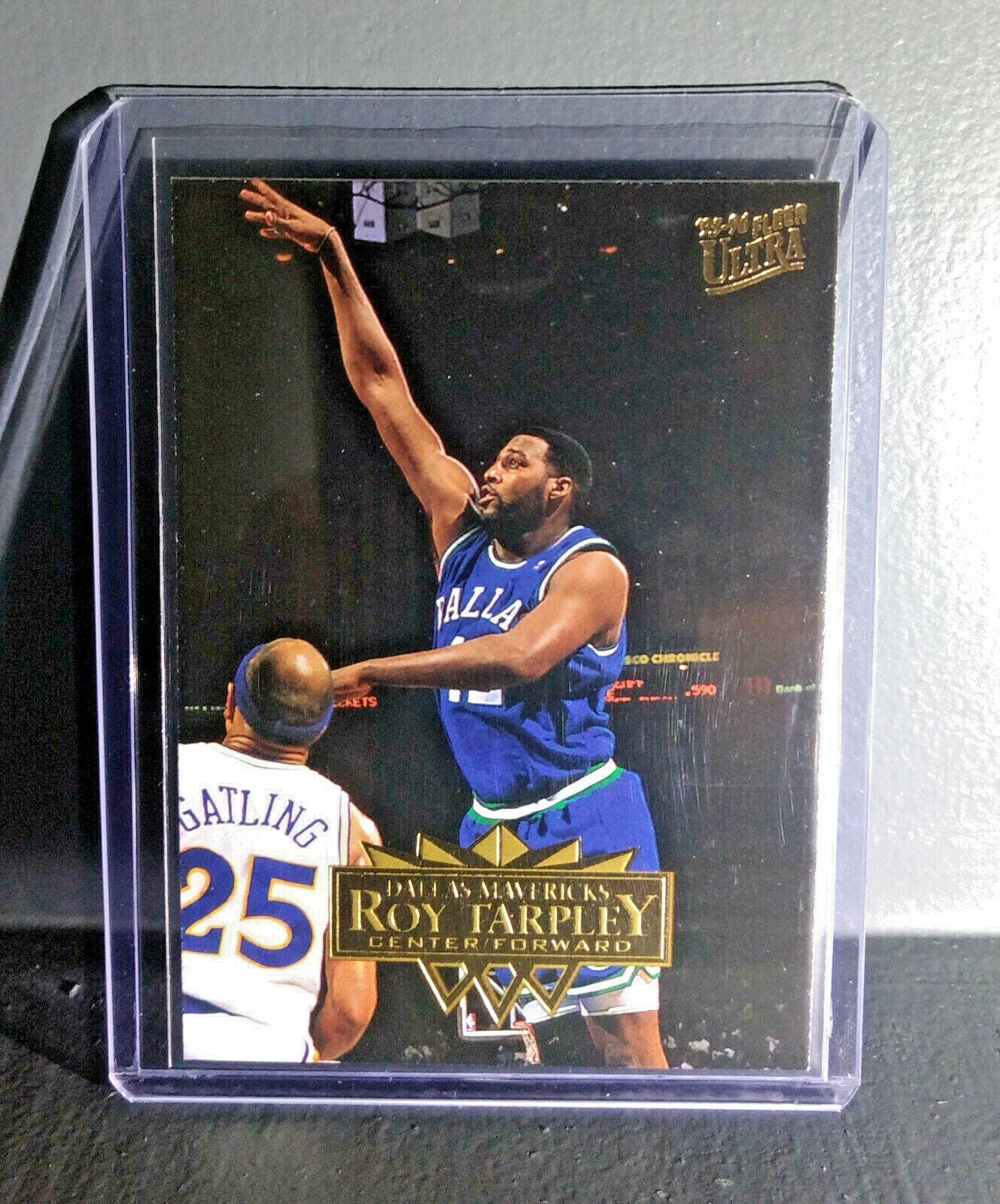 1995-96 Roy Tarpley Fleer Ultra #42 Basketball Card
