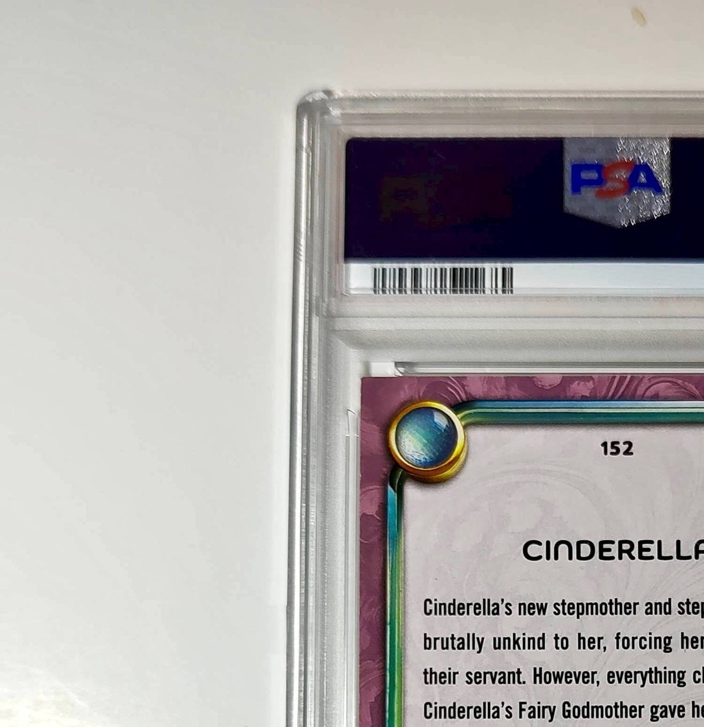 Cinderella 2025 Topps Disney Cartoon Princess #152 Card Cinderella PSA 9 MT