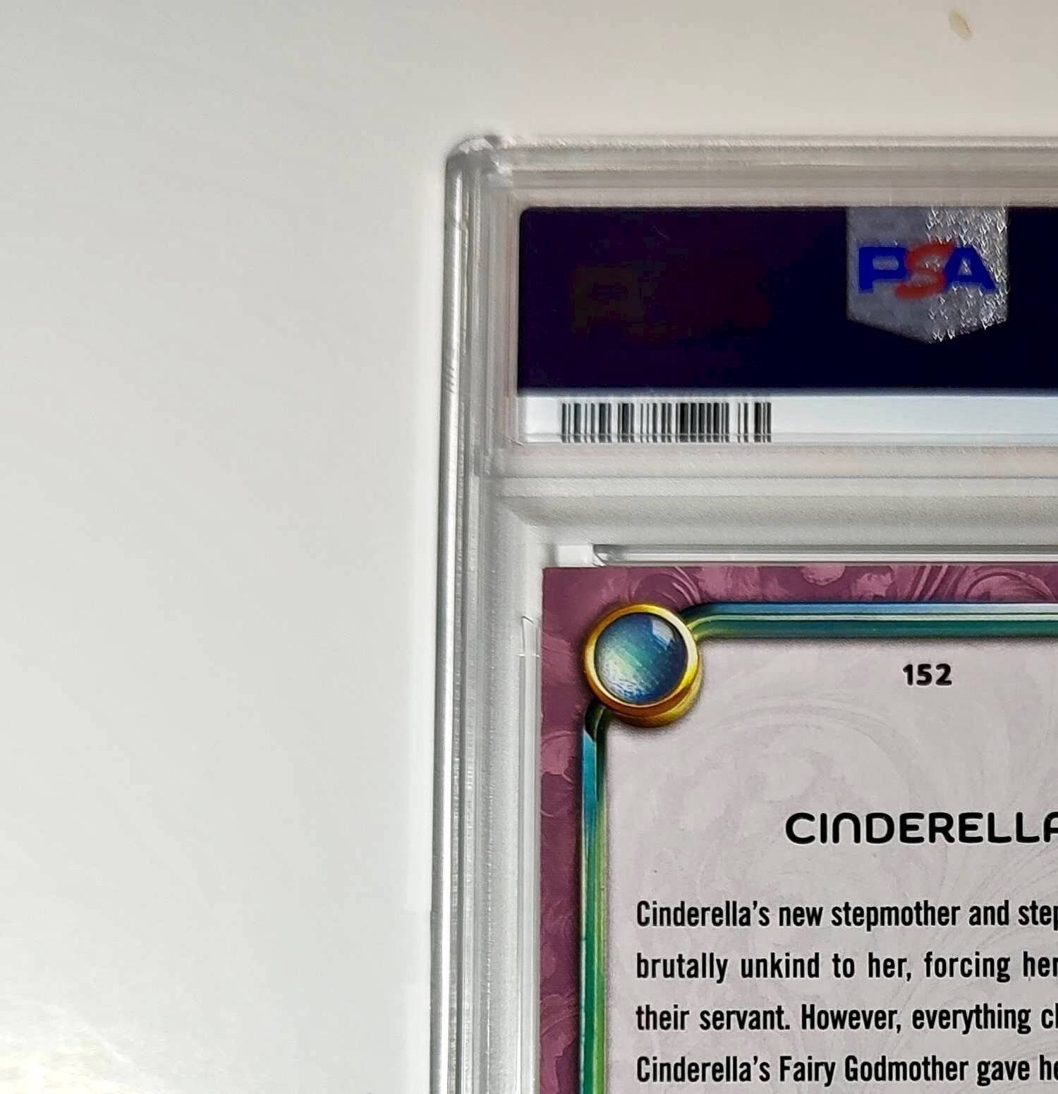 Cinderella 2025 Topps Disney Cartoon Princess #152 Card Cinderella PSA 9 MT