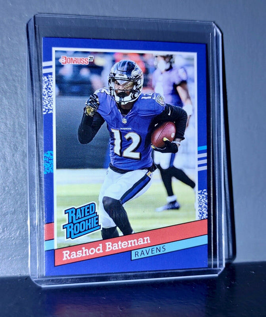 Rashod Bateman 2021 Panini NFL Rated Rookie Retro #13 Rookie Card 1/2231