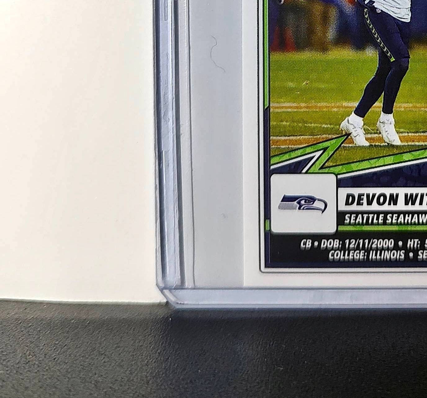 Devon Witherspoon 2025 Panini NFL #547 Sticker Seattle Seahawks