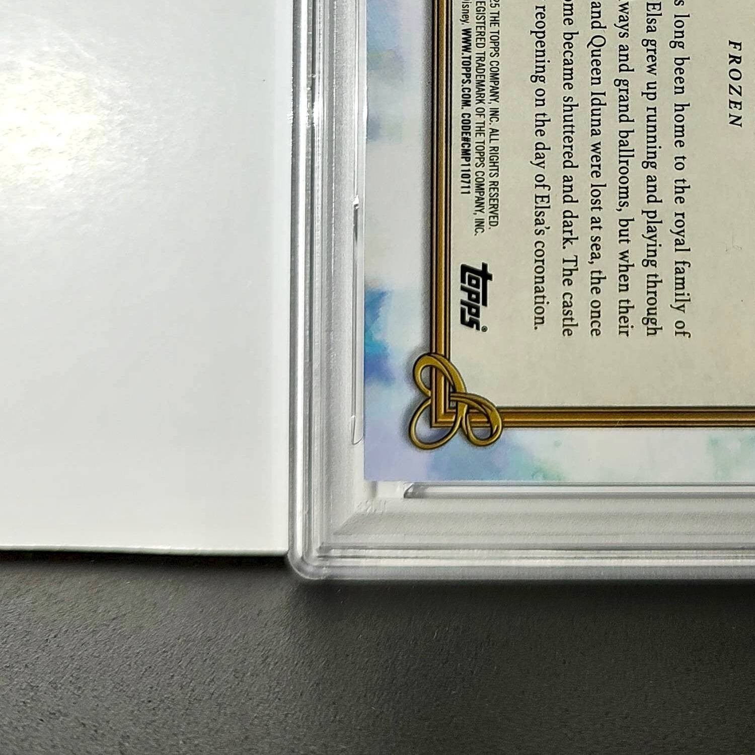 Arendelle Castle 2025 Topps Disney #C-17 Card Frozen PSA 10 Gem