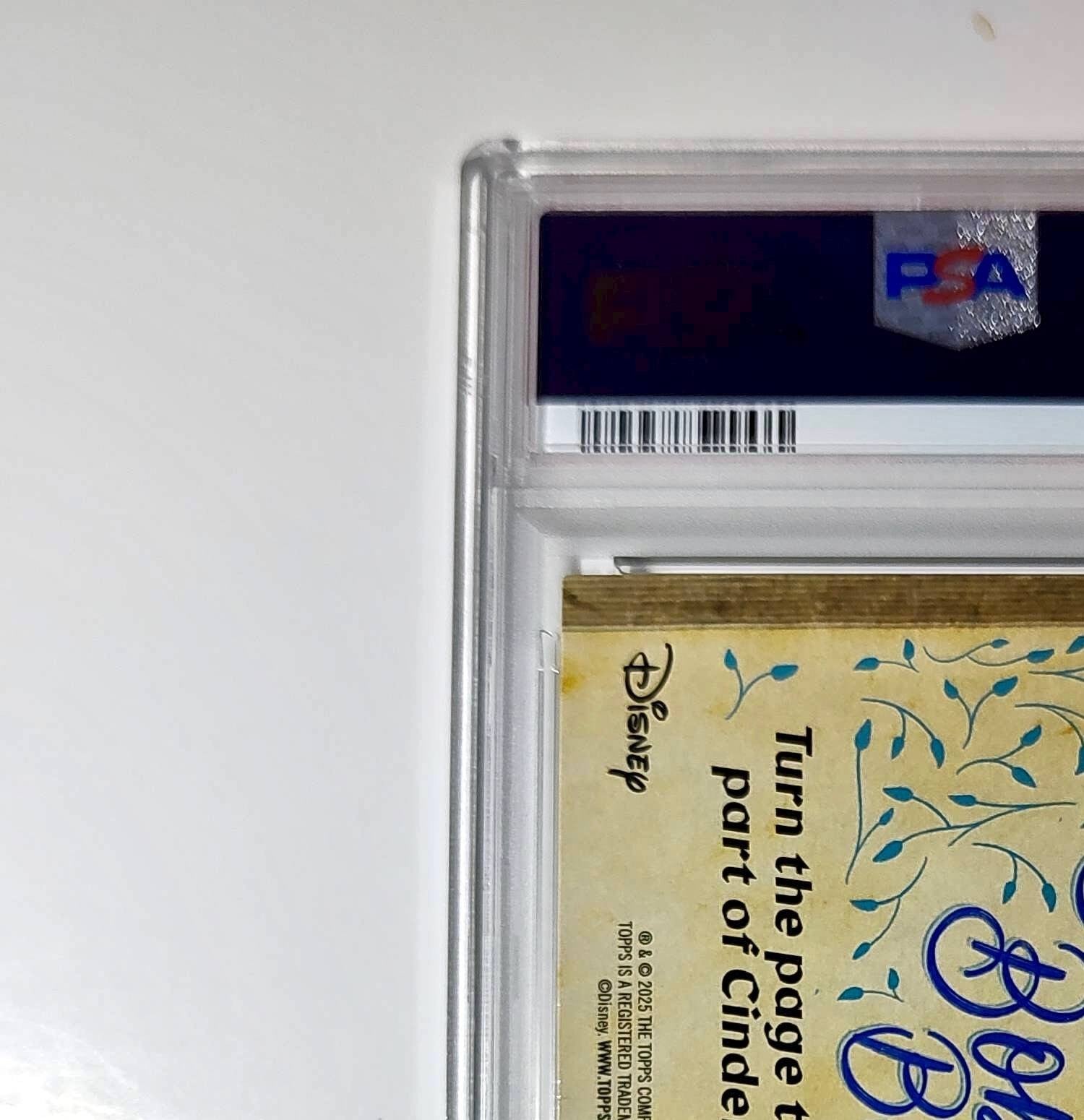 Jaq and Gus steal the key to free Cinderella 2025 Topps Disney #C75-21 PSA 9 MT