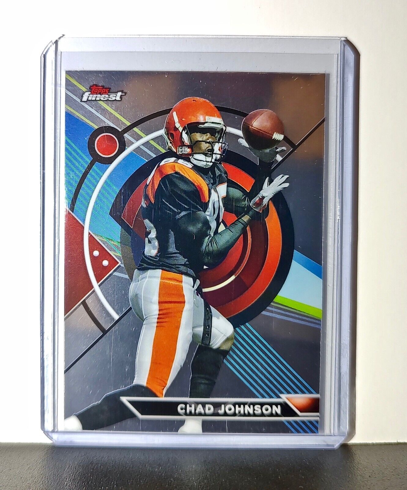 Chad Johnson 2023 Topps Finest NFL #170 Card Cincinnati Bengals
