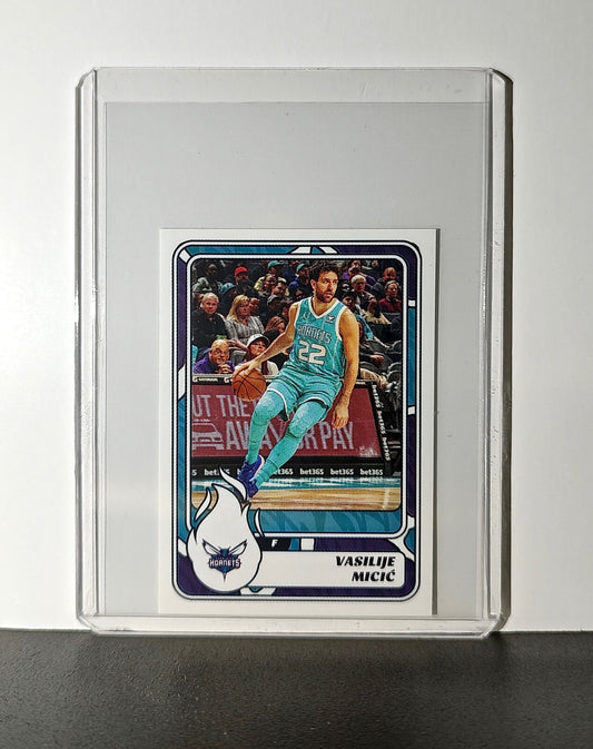 Vasilije Micic 2024-25 Panini NBA #144 Sticker Card Charlotte Hornets