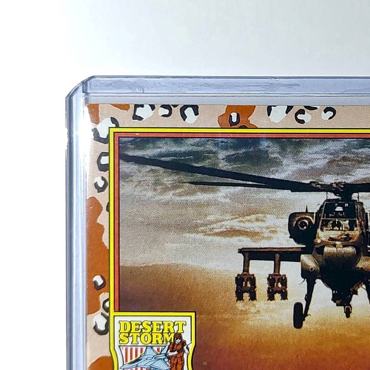 AH-64 Apache 1991 Topps Desert Storm #11 Card