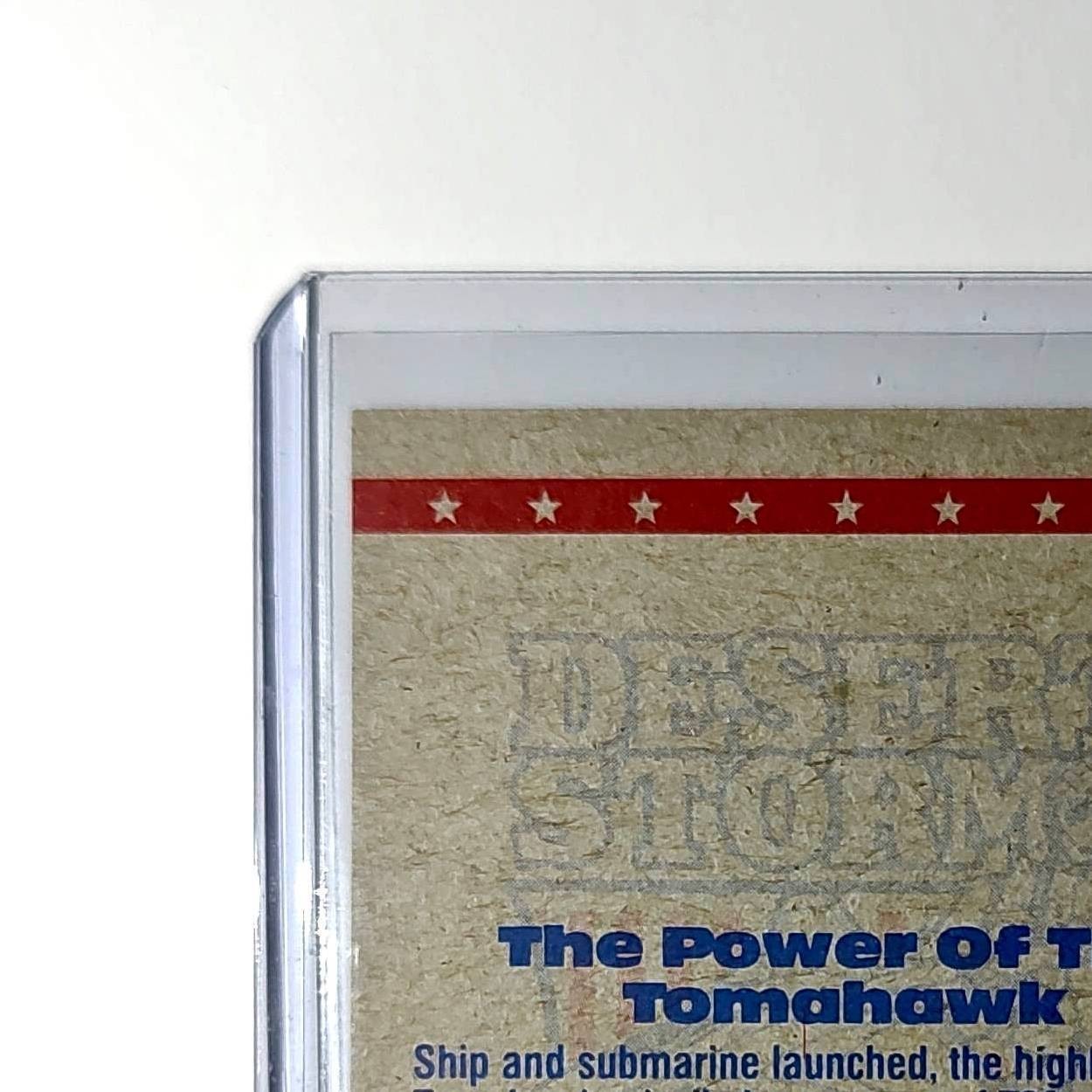 The Power of the Tomahawk 1991 Topps Desert Storm #46 Card