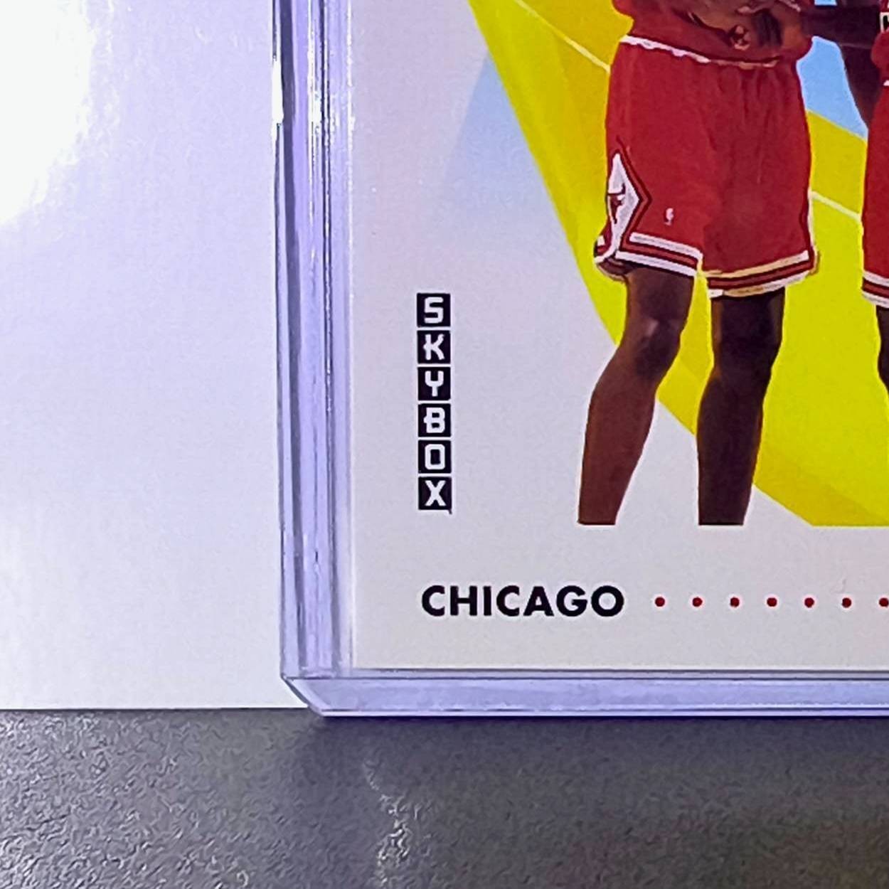 Michael Jordan Scottie Pippen 1991-92 Skybox #462 Basketball Card Chicago Bulls