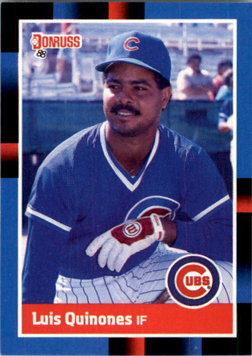 1988 Luis Quinones Donruss Baseball Card #365