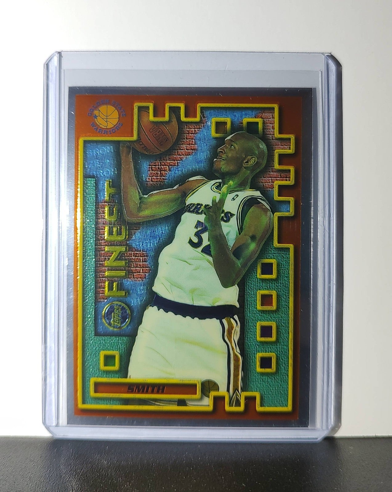 Joe Smith 1995-96 Topps Finest NBA #M41 Mysterly Warriors