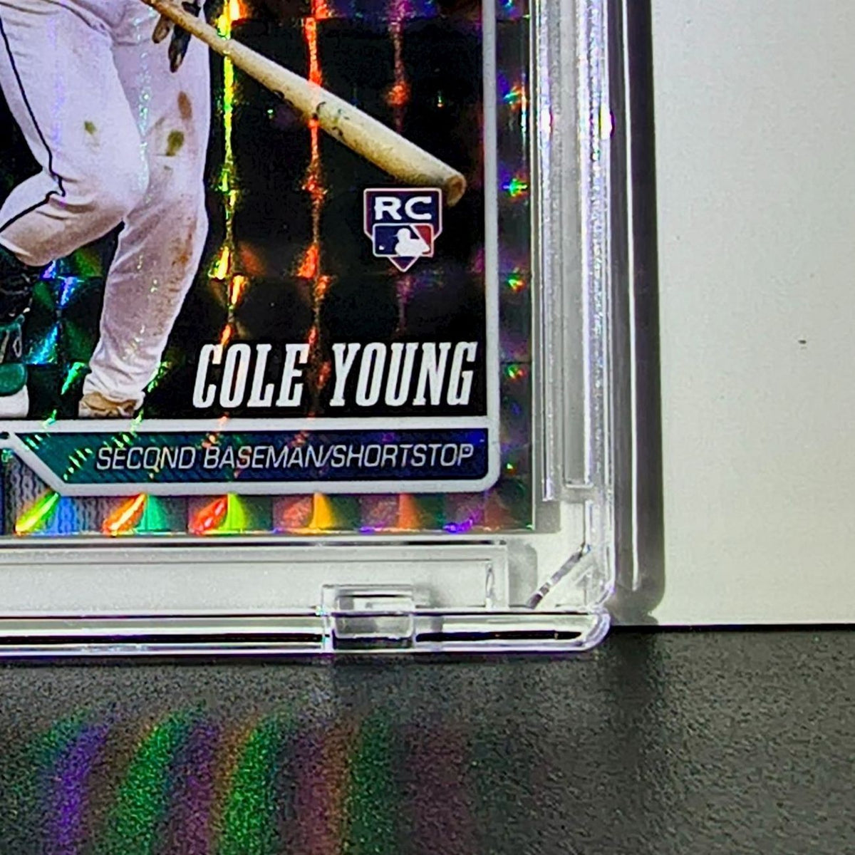 Cole Young Rookie 2026 MLB Topps Chrome Geometric Refractor #23 Card Mariners