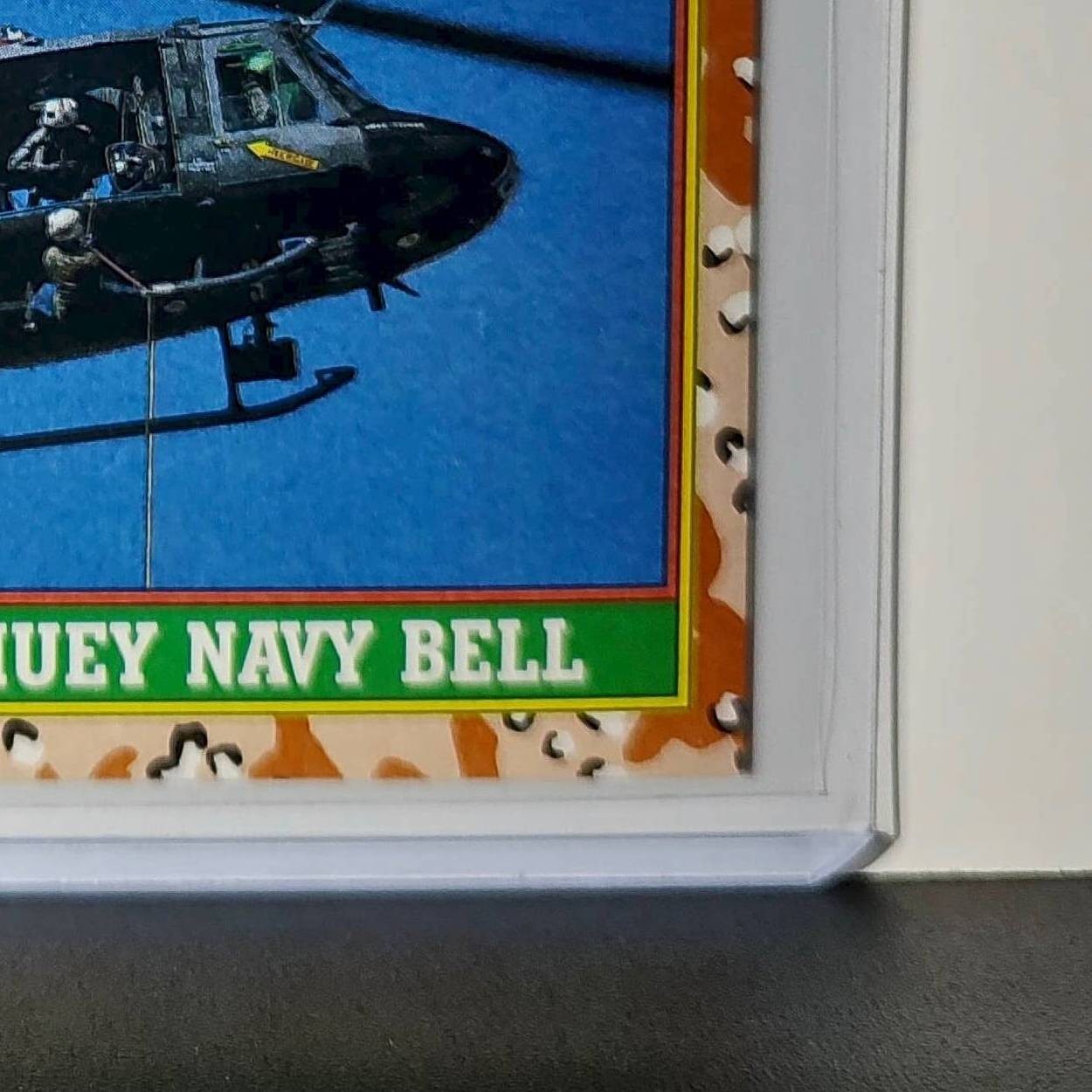 UH-1 Huey (Bell Helicopter) 1991 Topps Desert Storm #13 Card