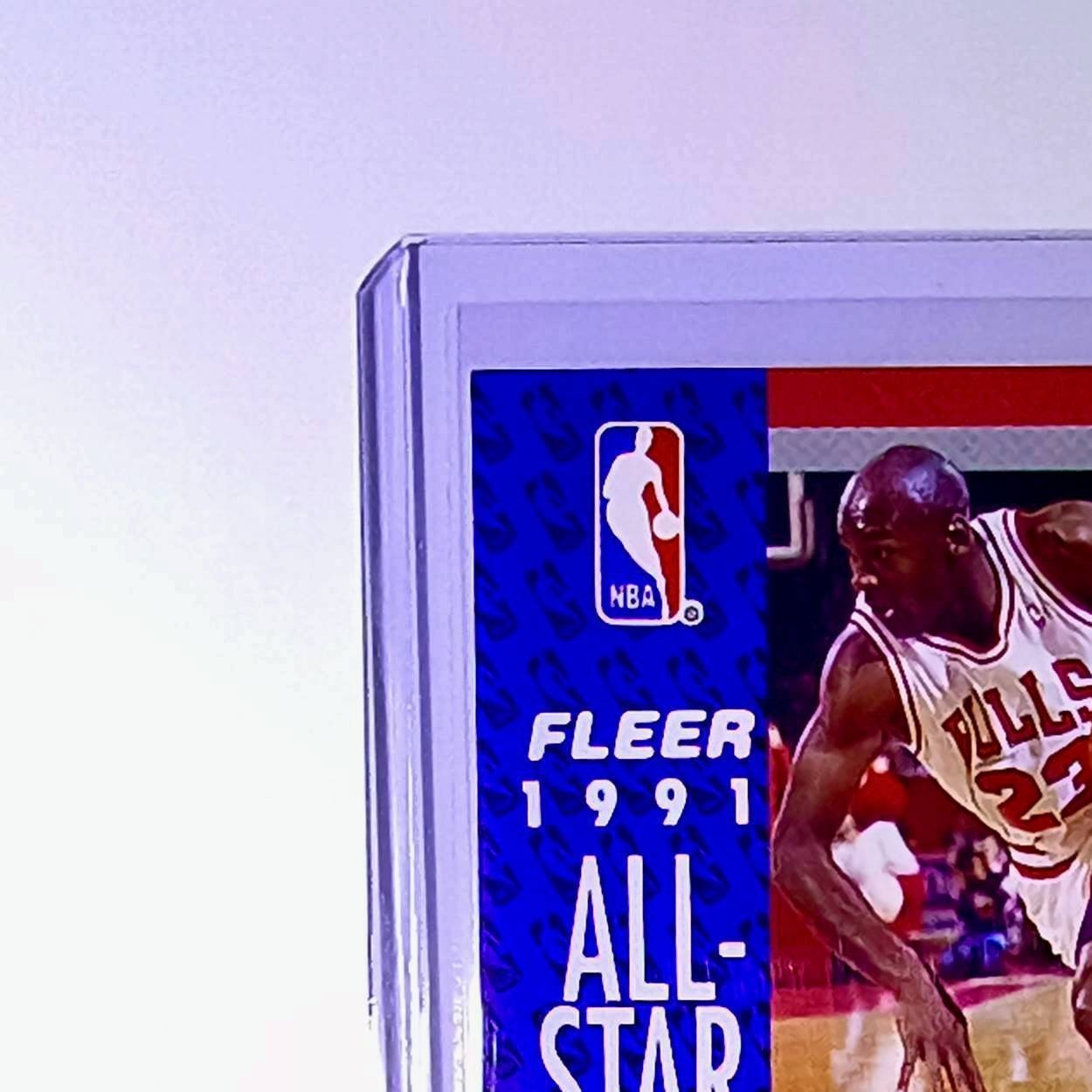 Michael Jordan 1991-92 Fleer All Star Team #211 Basketball Card Chicago Bulls