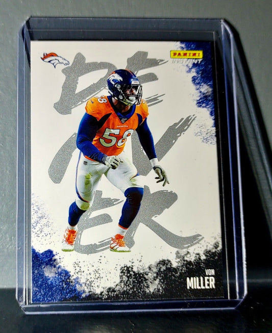 Von Miller 2020 Panini NFL Instant My City #32 Football Card 1 of 1275