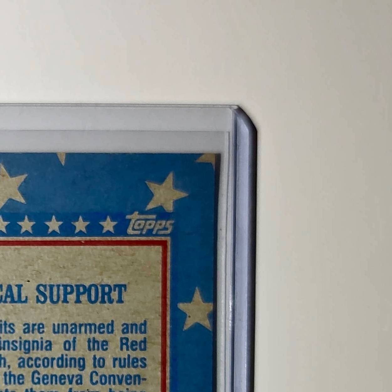 Medical Support 1991 Topps Desert Storm #153 Card