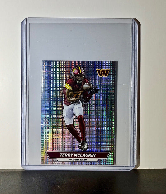 Terry McLaurin 2024 Panini NFL Sticker #356 Foil Washington Commanders