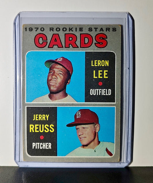 Leron Lee / Jerry Reuss Rookie Stars 1970 Topps MLB #96 Card St. Louis Cardinals