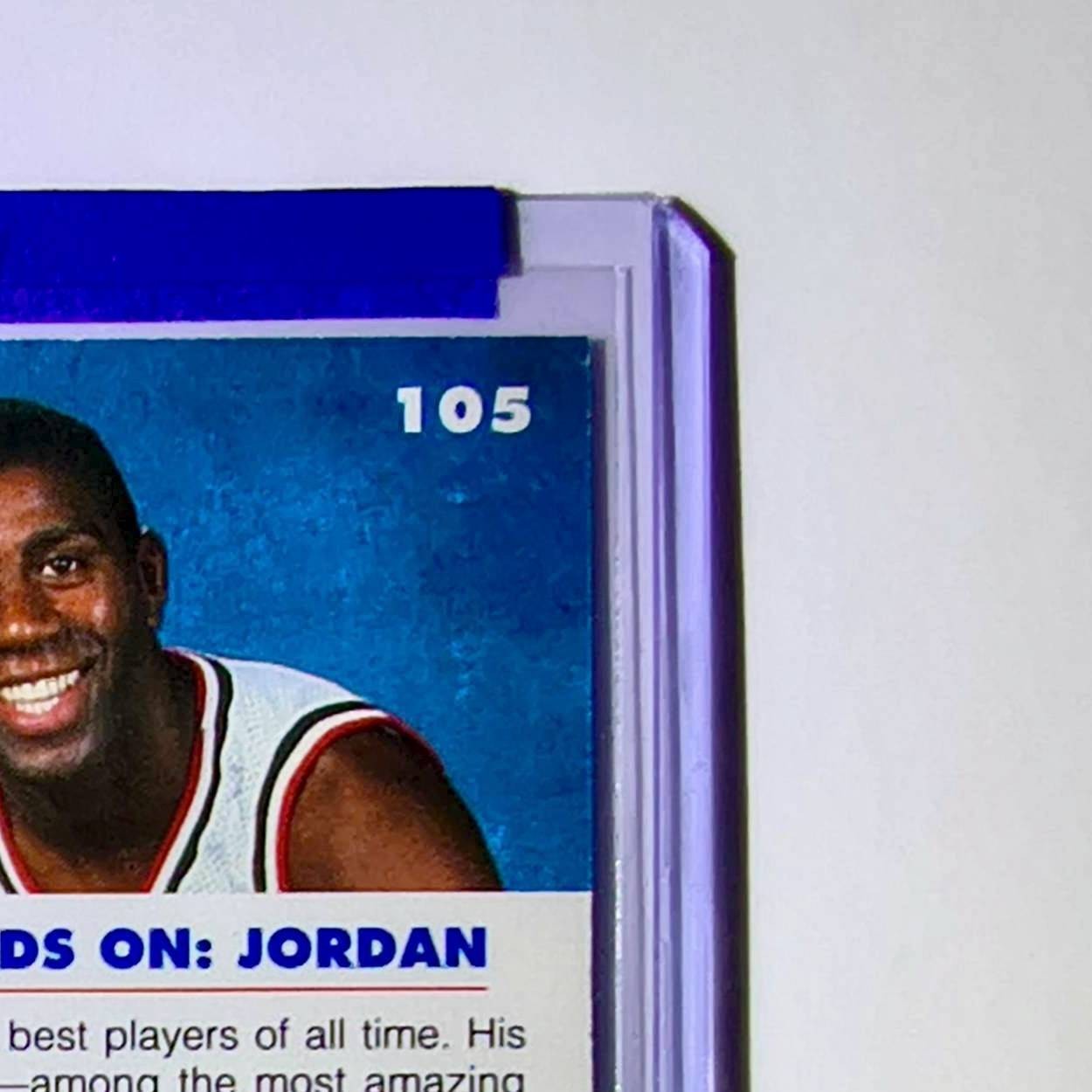Michael Jordan Magic Johnson 1992-93 Skybox USA Basketball #105 Card Bulls