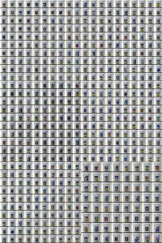 2025 Panini NFL Sticker Collection Complete 564 Football Sticker Set - Toploaded