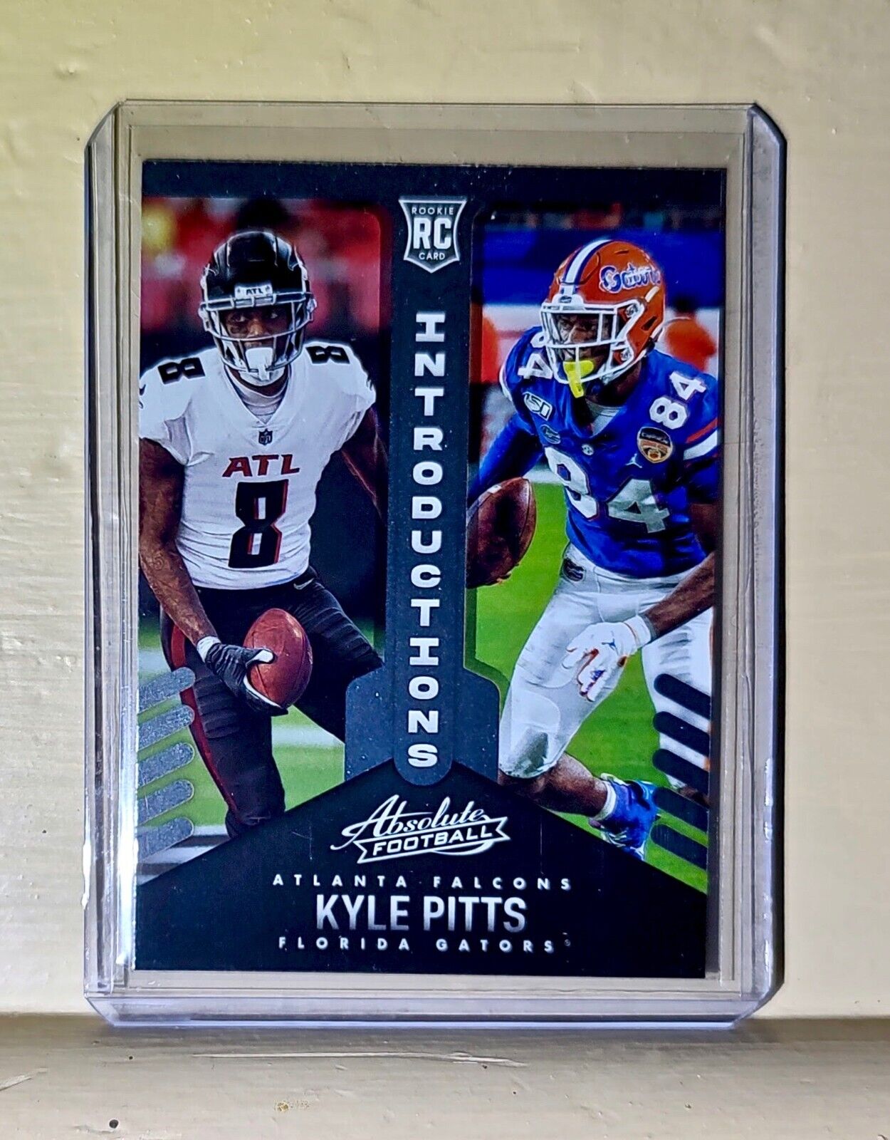 Kyle Pitts 2021 Panini NFL Absolute Introductions #INT-4 Rookie Card Falcons