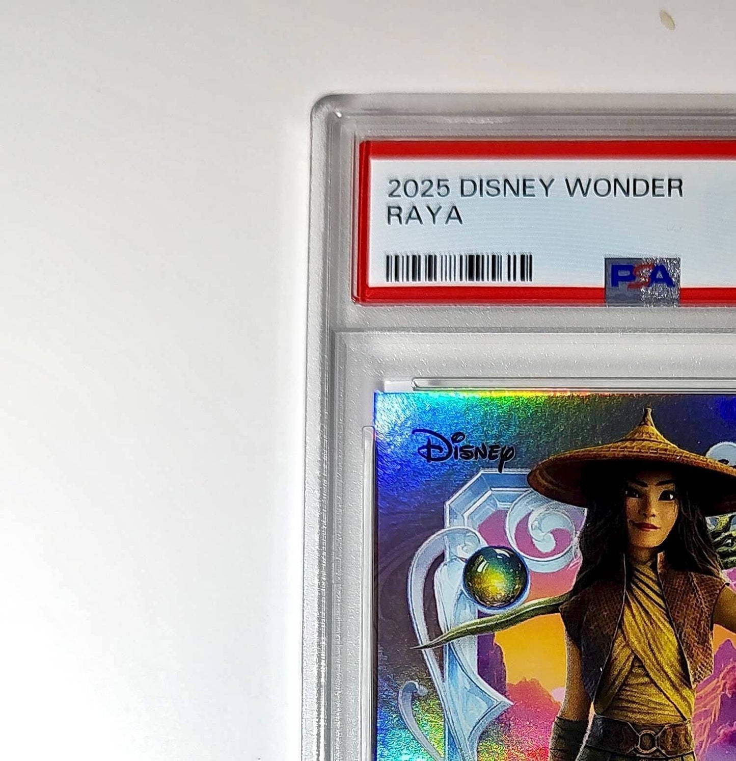 Raya 2025 Topps Disney Cartoon Princess #163 Raya and the Last Dragon PSA 10