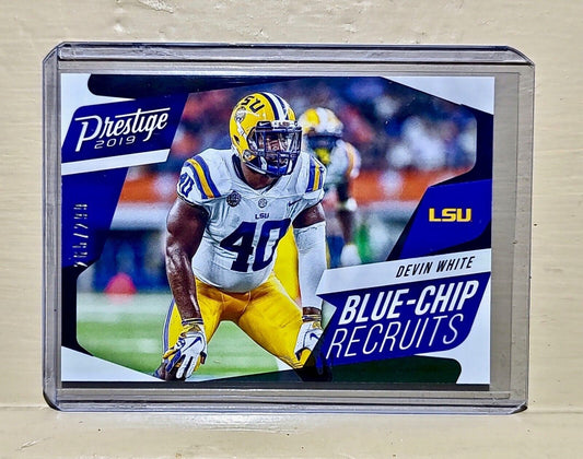 2019 Devin White Panini Prestige #BC-DW NFL Trading Card Tigers #265/299