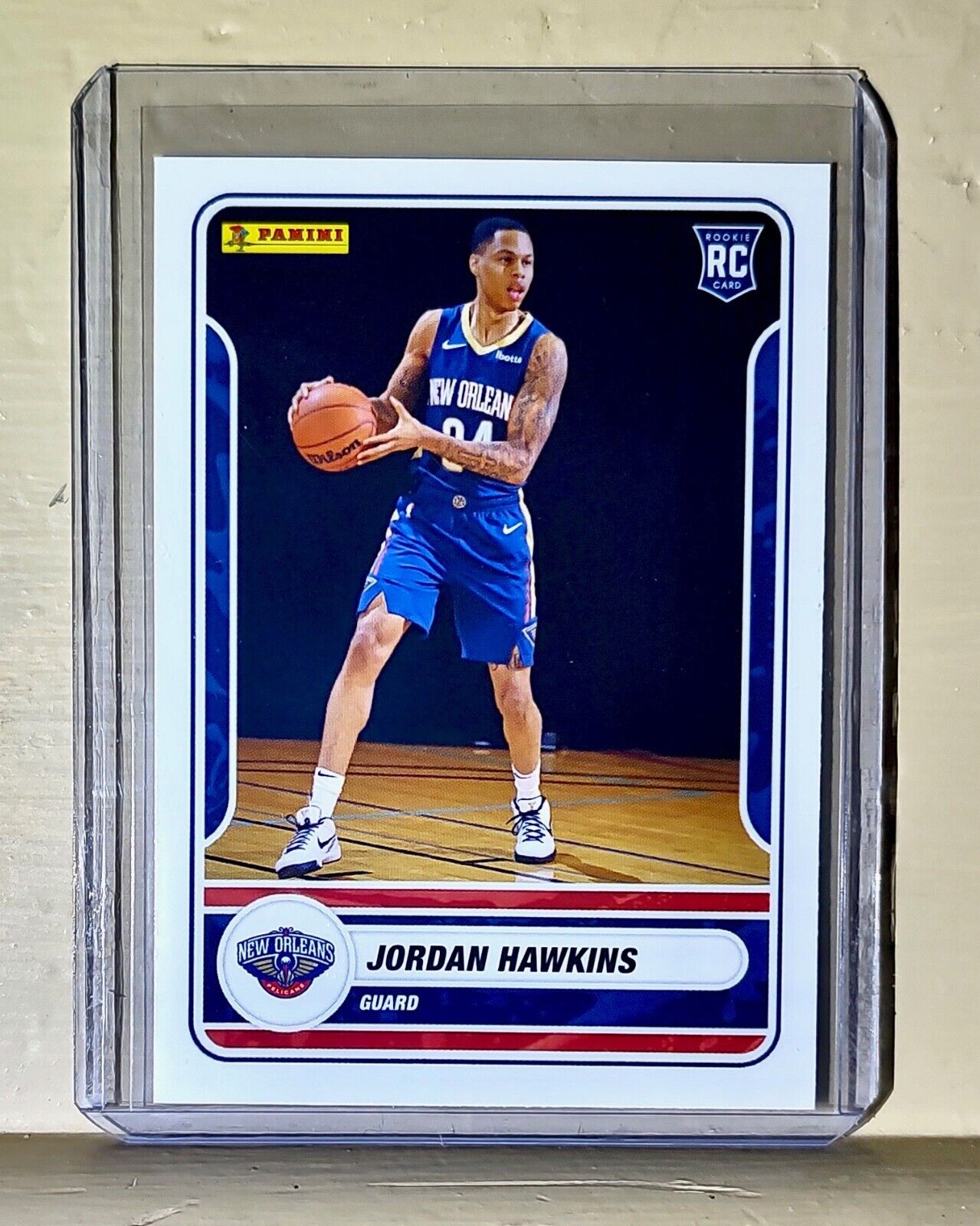 Jordan Hawkins 2023-24 Panini NBA Basketball #83 Rookie Card Pelicans