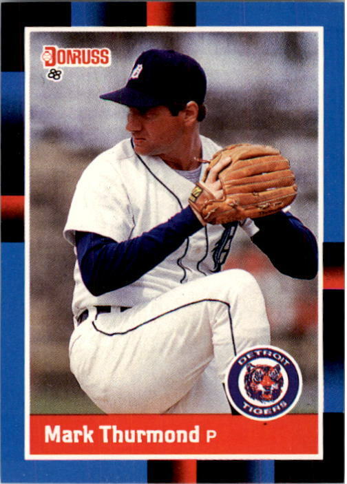 1988 Mark Thurmond Donruss Baseball Card #599