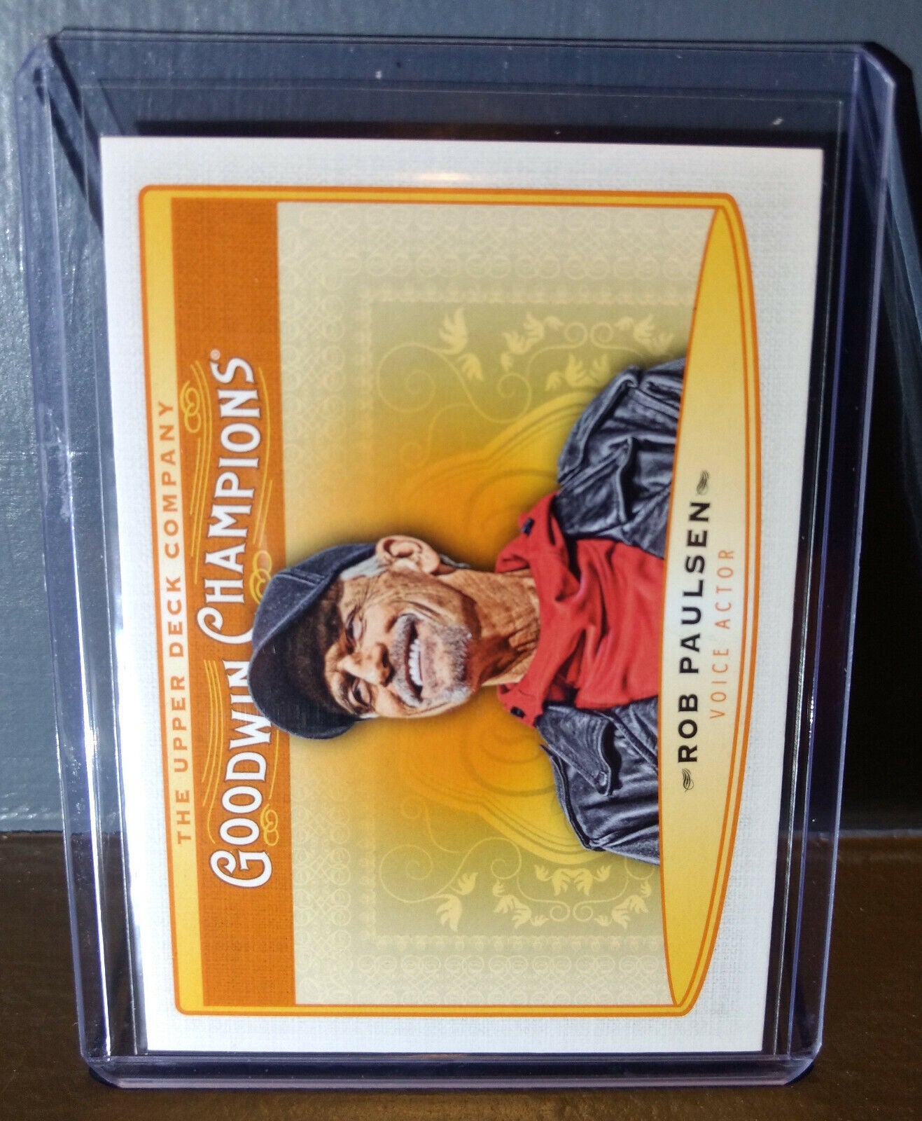 2019 Upper Deck Goodwin Champions Rob Paulsen #83 Voice Actor Trading Card