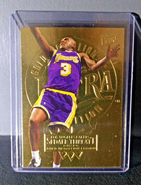 1995-96 Sedale Threatt Fleer Ultra Gold Medallion #91 Basketball Card